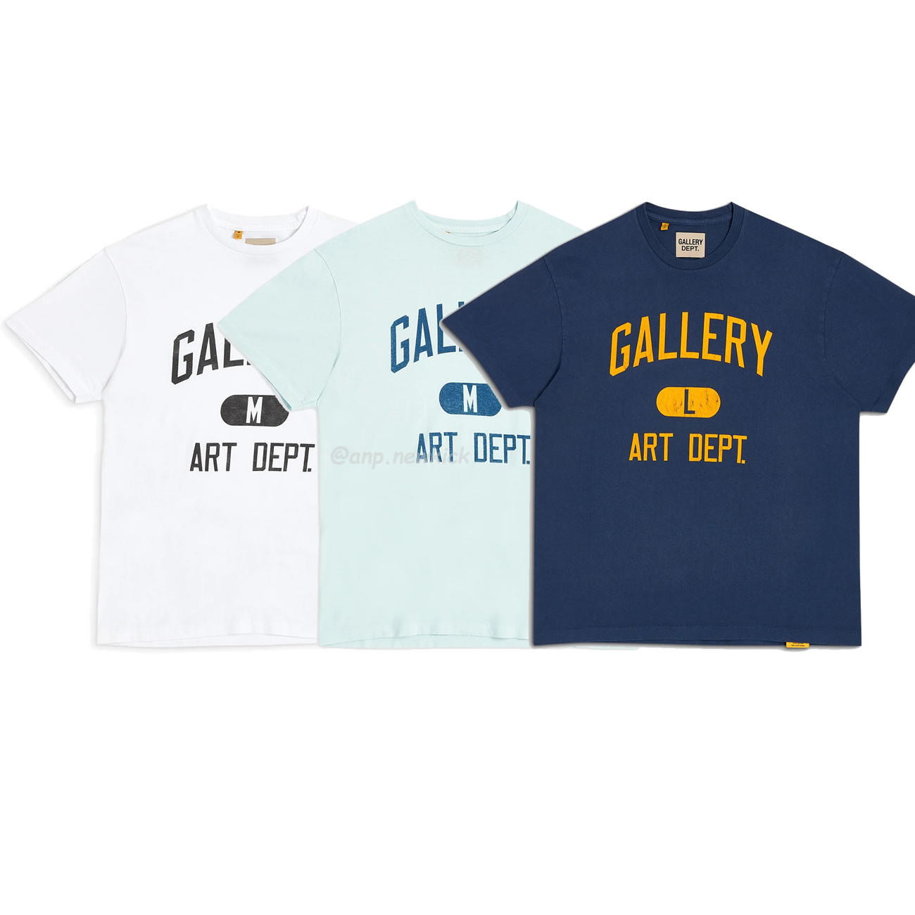 Gallery Dept Logo Printed Cotton T Shirt (1) - newkick.vip